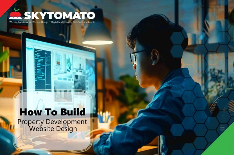 How To Build Property Development Website Design - Skytomato